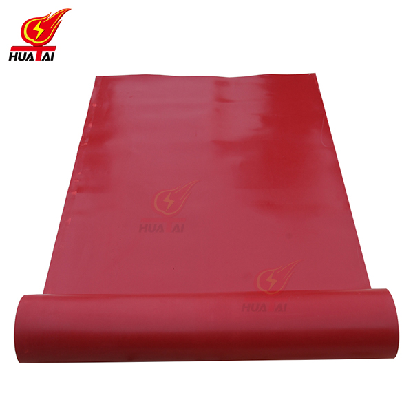 華泰  紅色耐高壓平面絕緣膠板